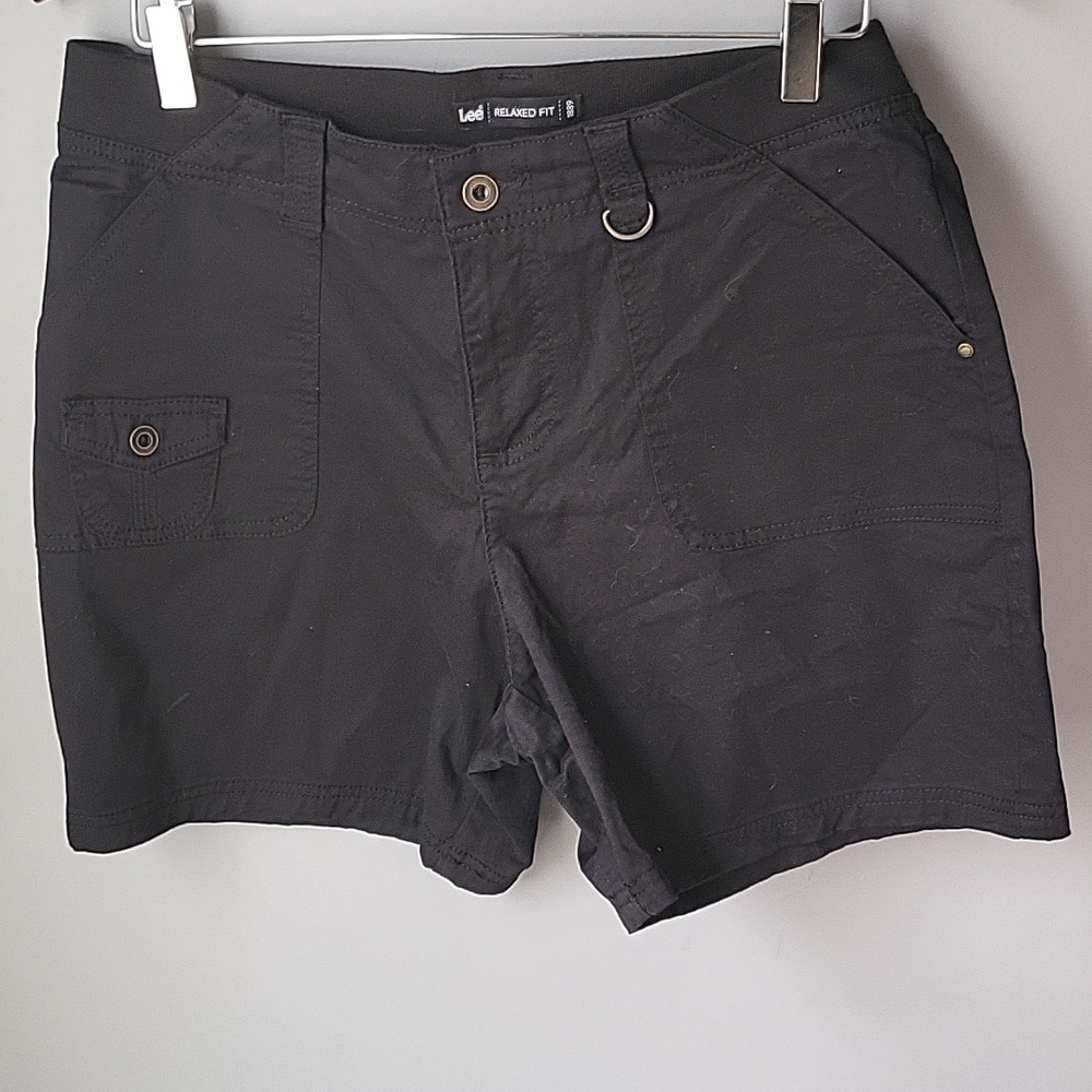 Lee Relaxed Fit black shorts